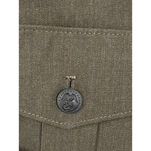 Men’s Military Jacket 37S Crown Clothing DSCP USA Made with Patches SEE ALL - Picture 11 of 16